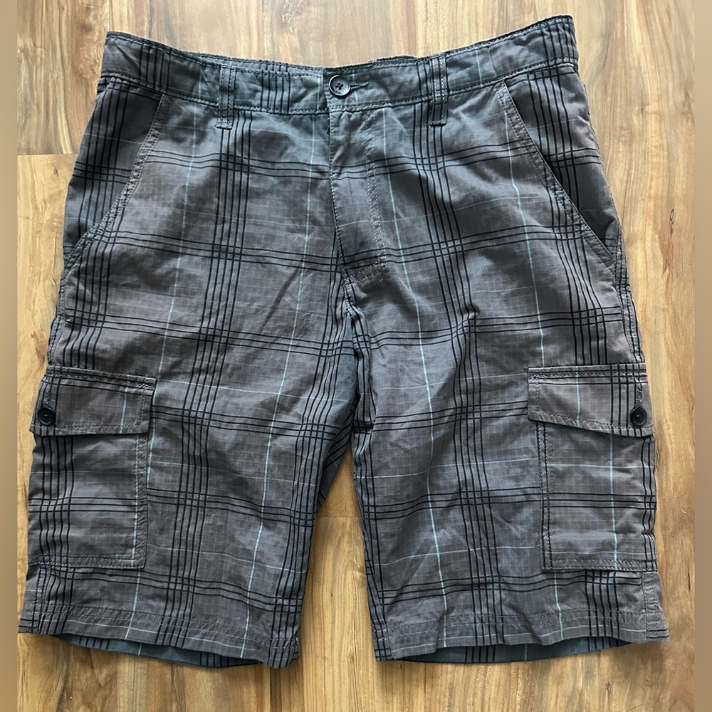🌻3/$18 Tony Hawk Plaid Cargo Shorts